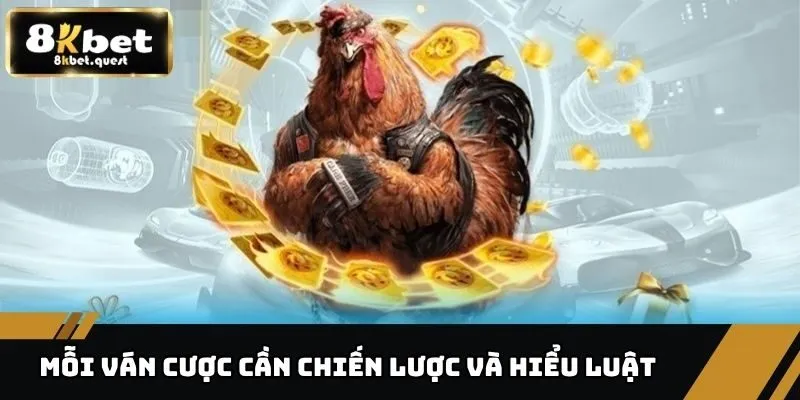 Đá Gà Philippines Kịch Tính Từng Giây Tại Nhà Cái 8KBET 4 Mỗi ván cược đều cần chiến lược và hiểu luật chơi cụ thể